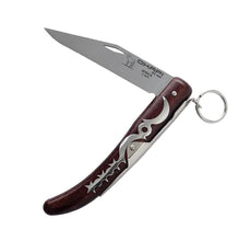 OKAPI LOCK 907E KNIFE - WOOD VENEER