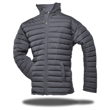 RIPSTOP PUFFER JACKET CHARCOAL  RUGGEDWEAR