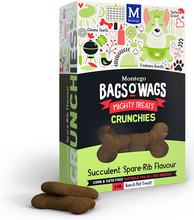 TREAT CRUNCHIE SPARE RIB 1KG BAGS O WAGS