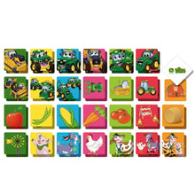John Deere memory match game, Hinterland