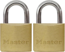 ECONOMY BRASS LOCK 40MM 2XKA MASTER