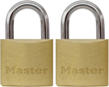 ECONOMY BRASS LOCK 40MM 2XKA MASTER