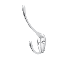 HAT & COAT HOOK CR/PLATED 150MM MACKIE