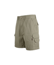 Men Shorts Cargo Desert Khaki, Salty Bushwear, Hinterland