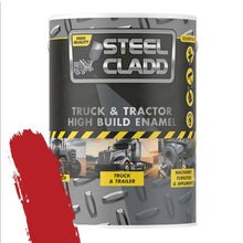 STEEL CLADD TRUCK N TRAC ENAM IH RED 5L