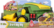 TOY DIG RIG MAXX POWER 2 IN 1 JOHN DEERE