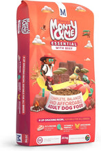 DOG FOOD 20KG ESSENTIAL BEEF MONTY&ME