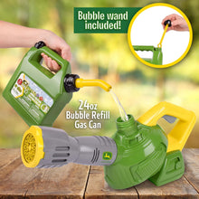 TOY LEAF BLOWER BUBBLE N FUN JOHN DEERE