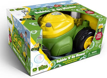 John Deere Bubble N Fun toy lawn mower, Hinterland