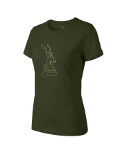 Ladies T-Shirt Kudu Signature, Salty Bushwear, Hinterland