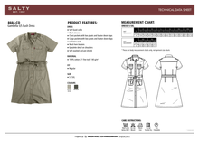 LADIES DRESS GAMBELLA BUSH FATIGUE SALTY