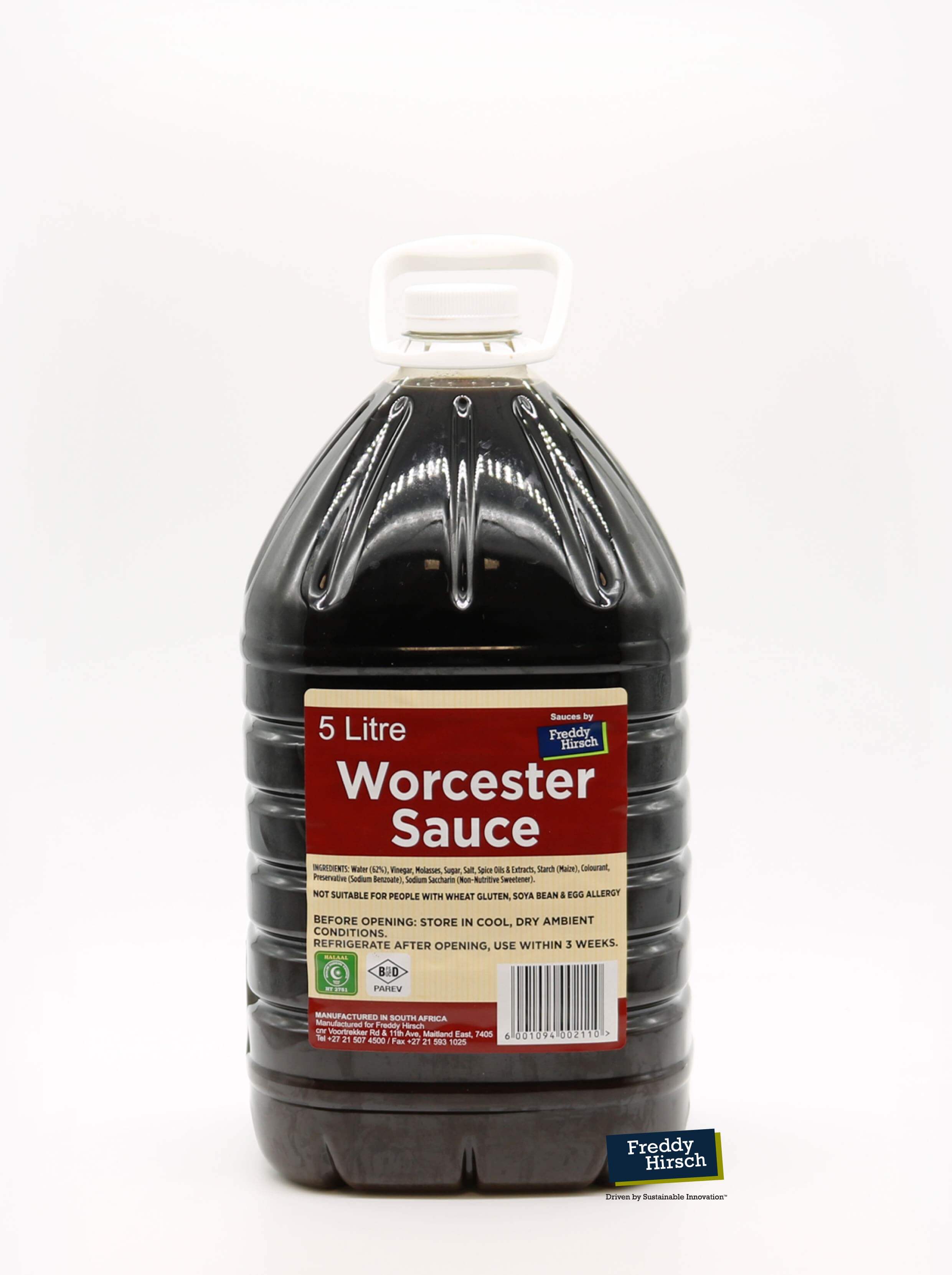 FREDDY HIRSCH WORCESTER SAUCE 5L – Hinterland