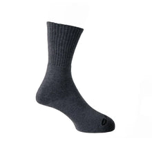 SOCK MENS WOOL TRAIL CHARCOAL HI-TEC