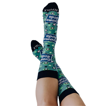 SOCK REPUBLK CREAM SODA