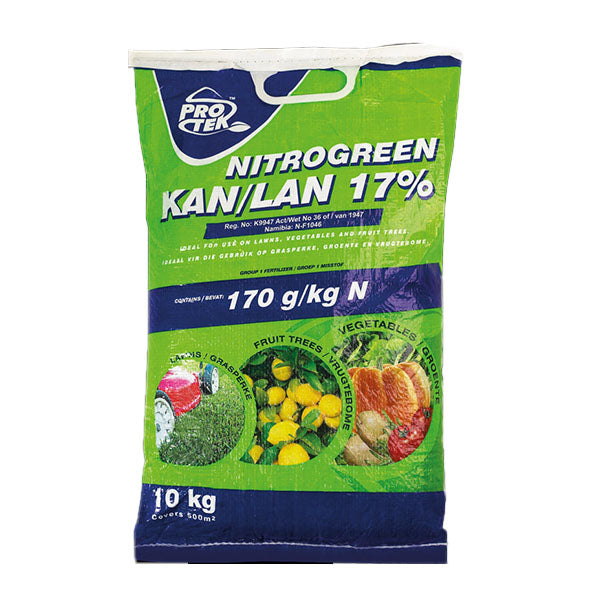 Protek Fertiliser Nitrogreen Kan/Lan 17% 10KG – Hinterland