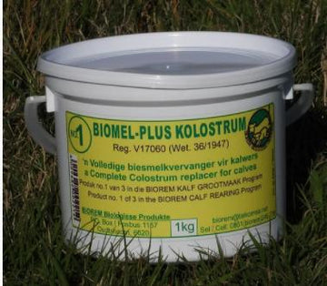 COLOSTRUM FEEDING FOR CALVES 1KG BIOMEL