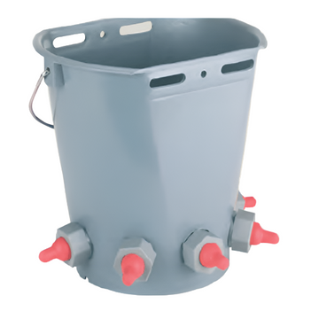 LAMB FEEDING BUCKET WITH 5 TEATS