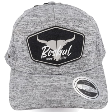 BOSBUL CAP LIGHT GREY WITH RUBBER LOGO – Hinterland