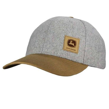 CAP FAUX WOOL/CANVAS JOHN DEERE