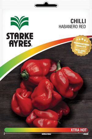 SEED VEG POLYPACK HABANERO RED STARK AYR