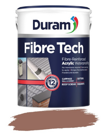 DURAM RAINKOTE FIBRE-TECH 5L TERRACOTTA