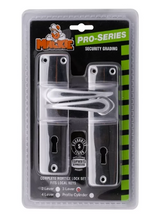 LOCKSET MORT PRO SERIES CHROME PLATED 3 LEVER MACKIE