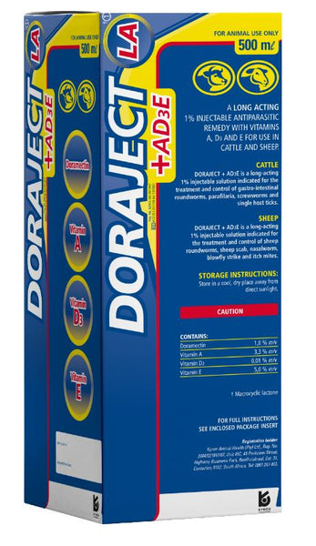 INJ DORAJECT + AD3E LA 500ML KYRON – Hinterland