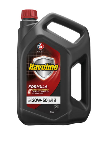 CALTEX OIL HAVOLINE SAE 20W50 SF 5L