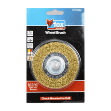 WIRE WHEEL CRIMPED 75MM (DRILL) FOX