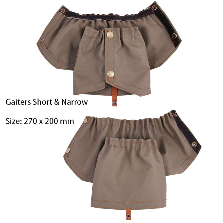 GAITER SHORT NARROW BROWN EXCELSIOR – Hinterland