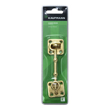 KAUFMANN CABIN HOOK 150MM BRASS PLATED -ZAMAC