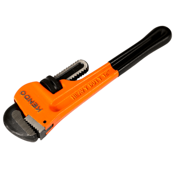 PIPE WRENCH 600MM BLACK HANDLE KENDO