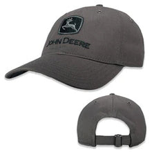 MENS CAP CHARCOAL JOHN DEERE