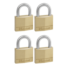 LOCK PAD BRASS 40MM 4PCK KA MASTER