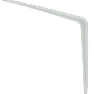 SHELF BRACKETS 100X125MM WHITE MACKIE