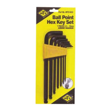 ALLEN KEY MTS SET BALL 2.5-10MM 7PC