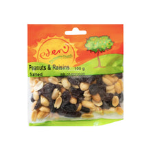 PEANUTS & RAISINS 100G EDEN
