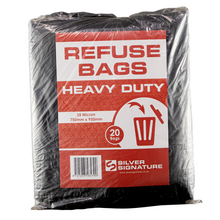 SILVER SIGNATURE REFUSE BAG 35 MICRON HEAVY DUTY 750X950