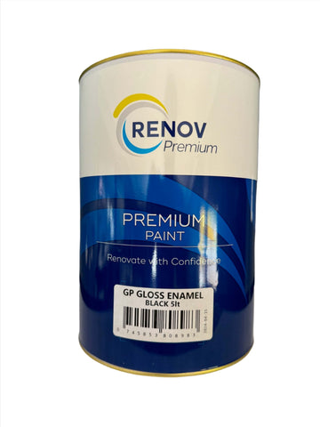 RENOV GP HIGH GLOSS BLACK 5LT – Hinterland