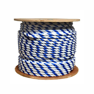 ROPE SKI 5MM B&W 500M ROLL (PRICE PER METER)