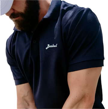 MENS GOLFER NAVY BOSBUL