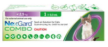 NEXGARD COMBO CAT SMALL 0.3ML (<2.5KG)