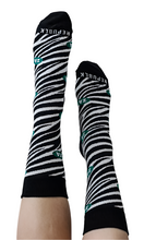 SOCK REPUBLK ZEBRA