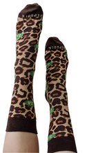 SOCK REPUBLK LEOPARD