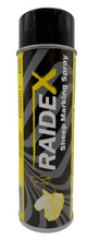MARKING SPRAY SHEEP YELLOW 500ML RAIDEX