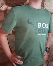 KIDS T-SHIRT BOSBUL OLIVE SPLIT BULL