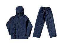 RAINSUIT RUBBERISED NAVY PIONEER