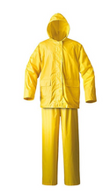 RAINSUIT RUBBERISED YELLOW PIONEER