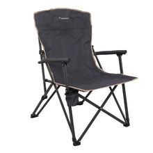 KAUFMANN PADDED HARD ARMREST CHAIR