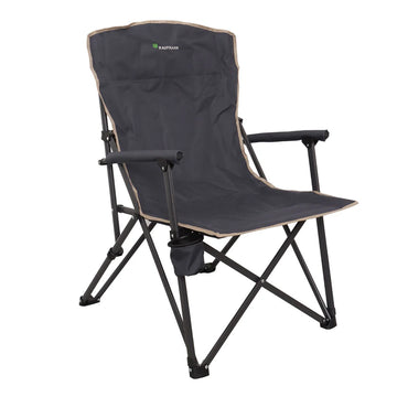 KAUFMANN PADDED HARD ARMREST CHAIR